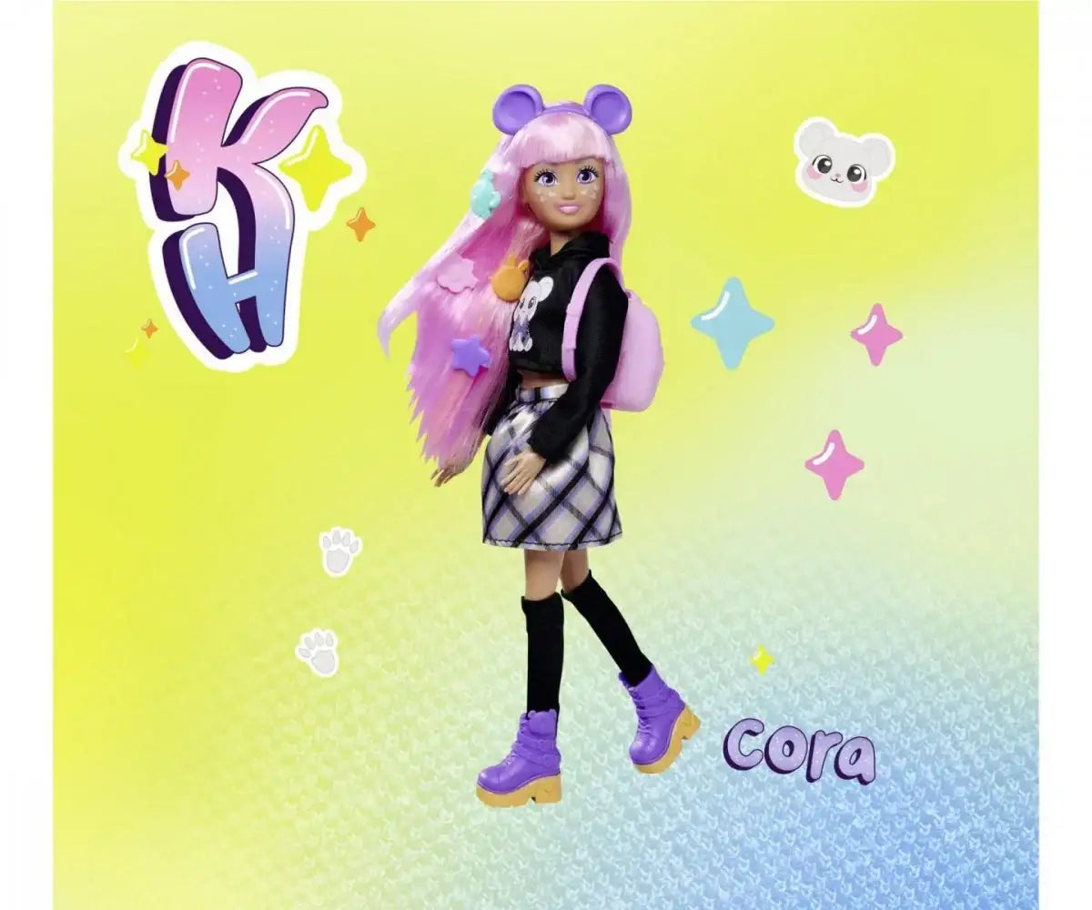 Kawaii Hi Cora i Kurumi uroczy zestaw dla dzieci