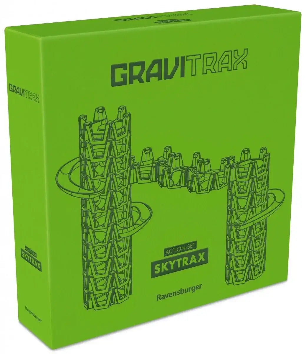 Zestaw startowy Gravitrax Skytrax M Ravensburger,  kreatywna zabawa dla dzieci - zabawki-dla-dziewczynki