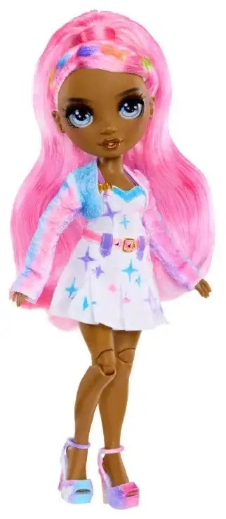 Rainbow High Airbrush doll grey eyes MGA