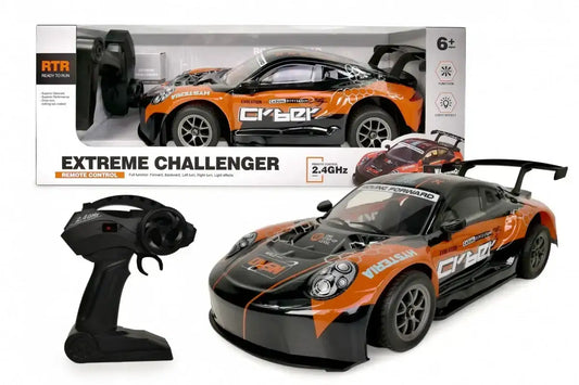 Artyk Auto R/C pomarańczowe samochód zdalnie sterowany dla dzieci