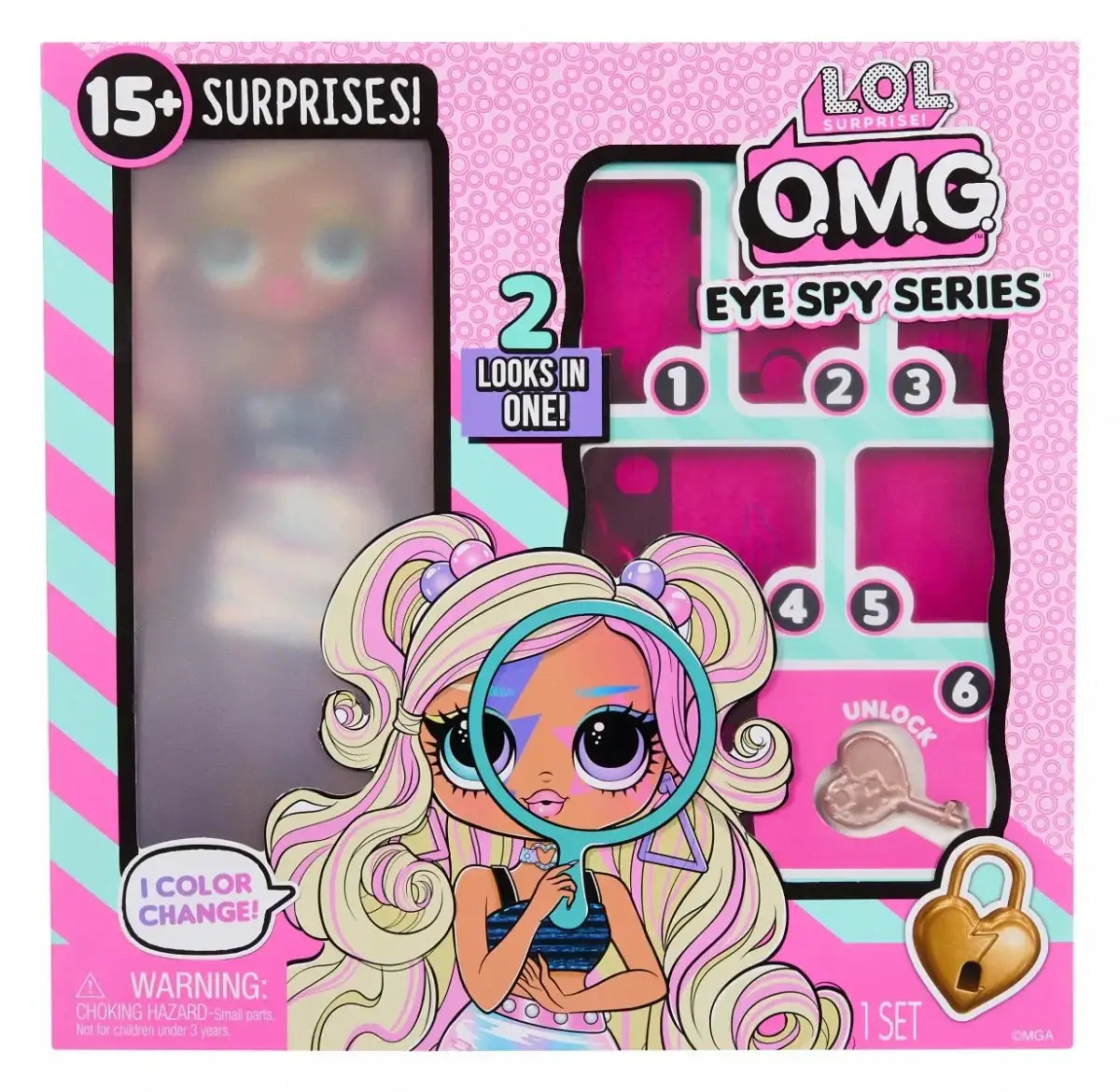 Eye Spy Fairy L.O.L. Surprise OMG modna lalka MGA
