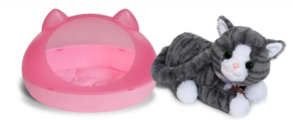 Baby Born Mój Kot Cookie Zapf interaktywna maskotka do przytulania - zabawki-dla-dziewczynki