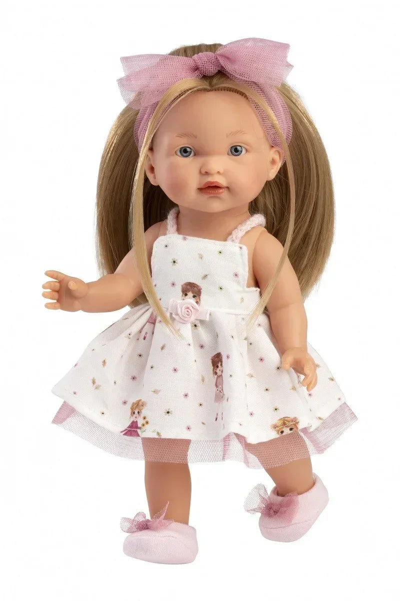 Edukacyjna lalka Valeria Llorens 28 cm - zabawki-dla-dziewczynki