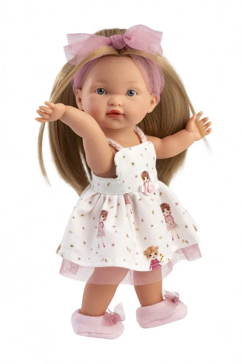 Llorens Lalka Valeria 28 cm dla dziewczynek - zabawki-dla-dziewczynki