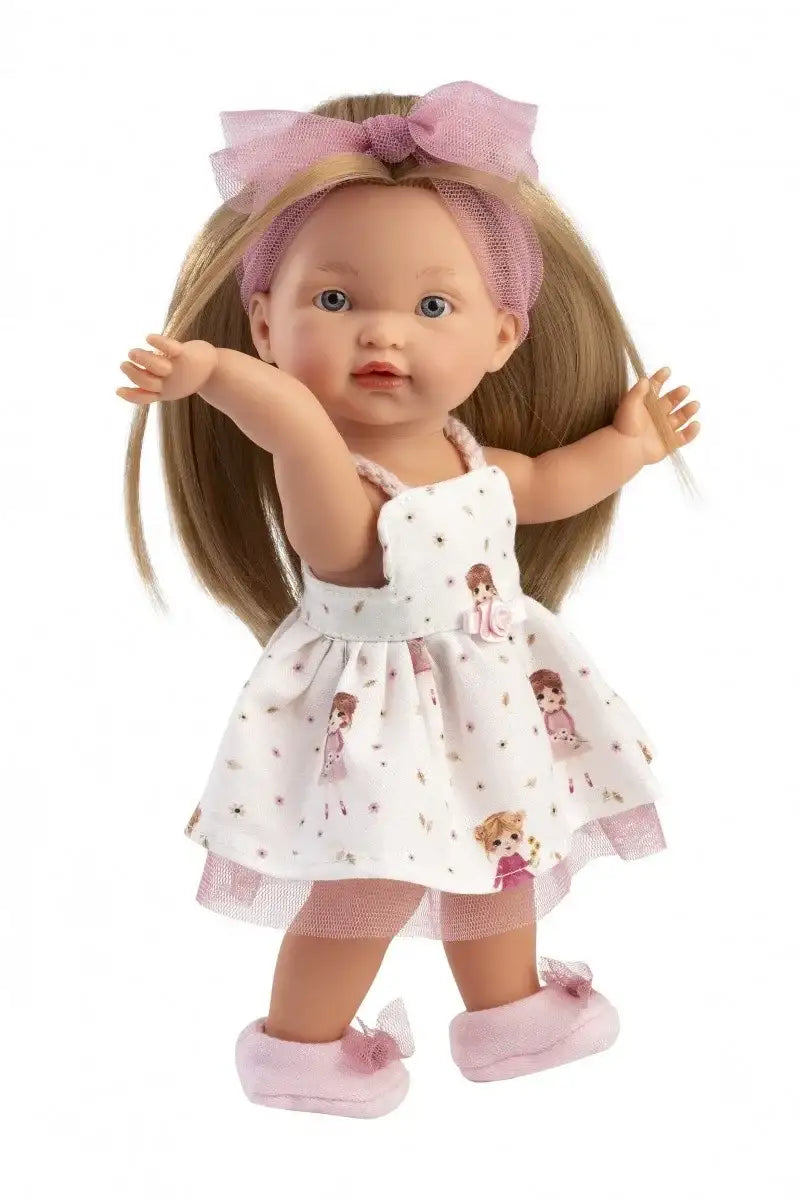 Llorens Lalka Valeria 28 cm dla dziewczynek - zabawki-dla-dziewczynki