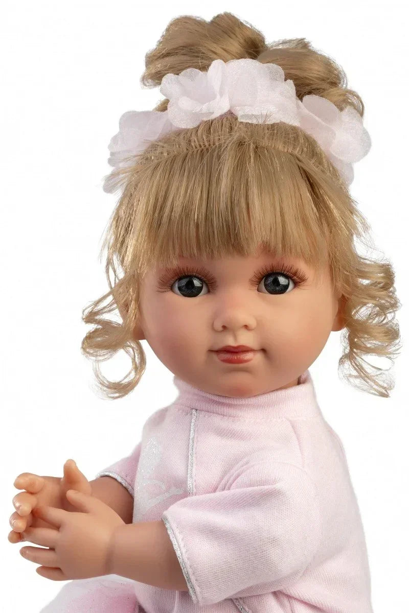 Lalka Elena Balet 35 cm Llorens realistyczna i edukacyjna - zabawki-dla-dziewczynki