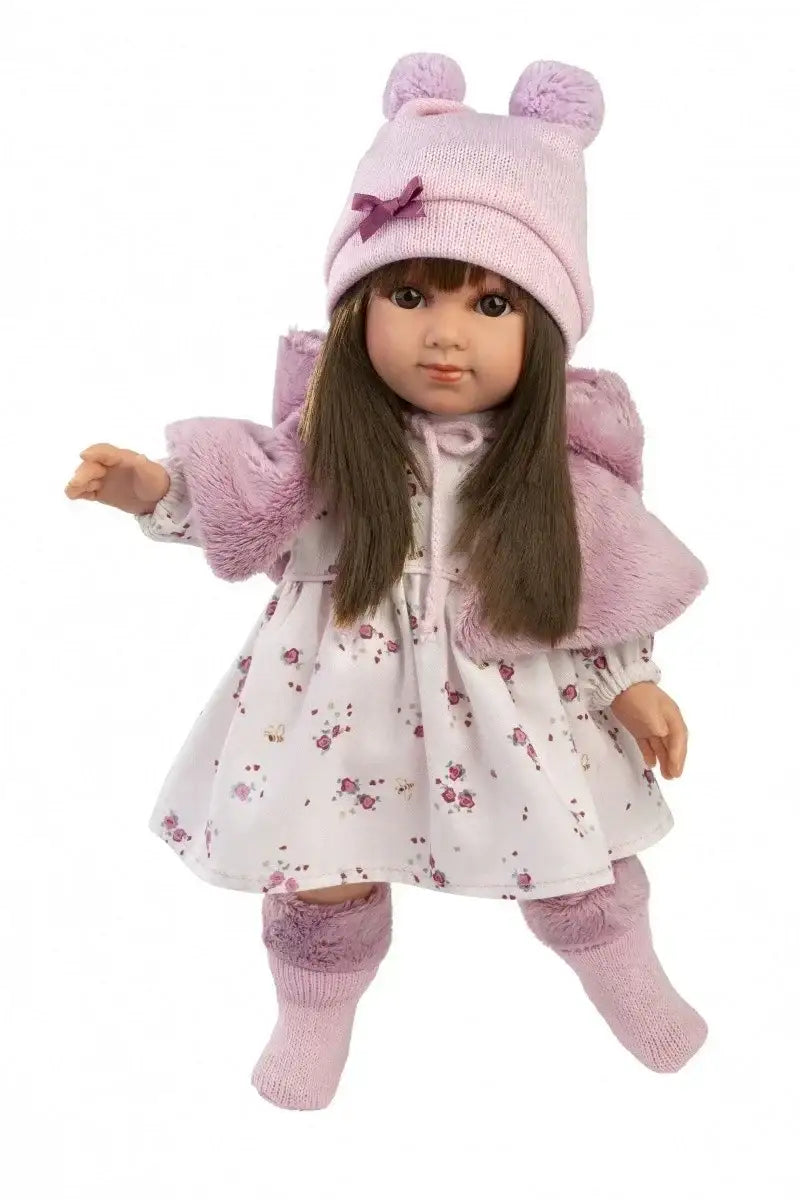 Llorens Lalka Sara 35 cm realistyczna lalka dla dziewczynek - zabawki-dla-dziewczynki
