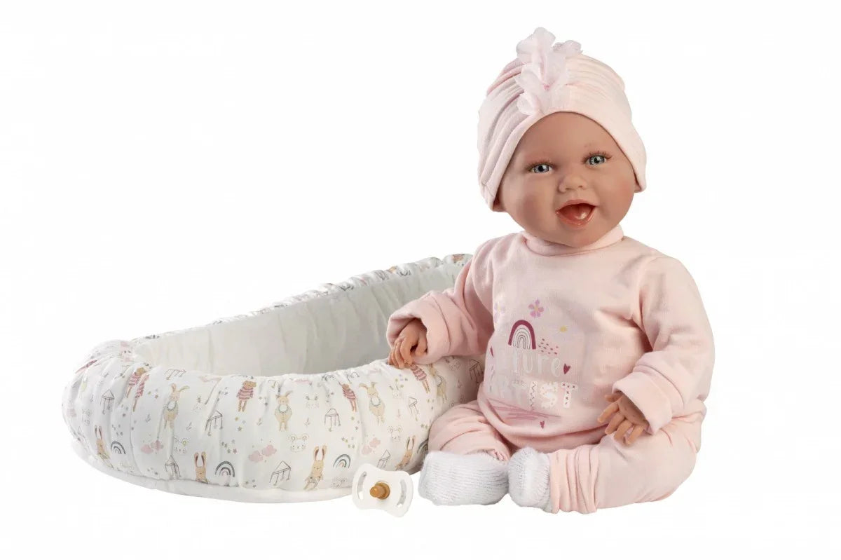 Llorens lalka Mimi 42 cm śmiejący się bobas