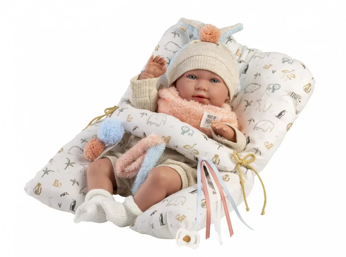 Lalka niemowlę Mimi 42 cm Llorens płacząca