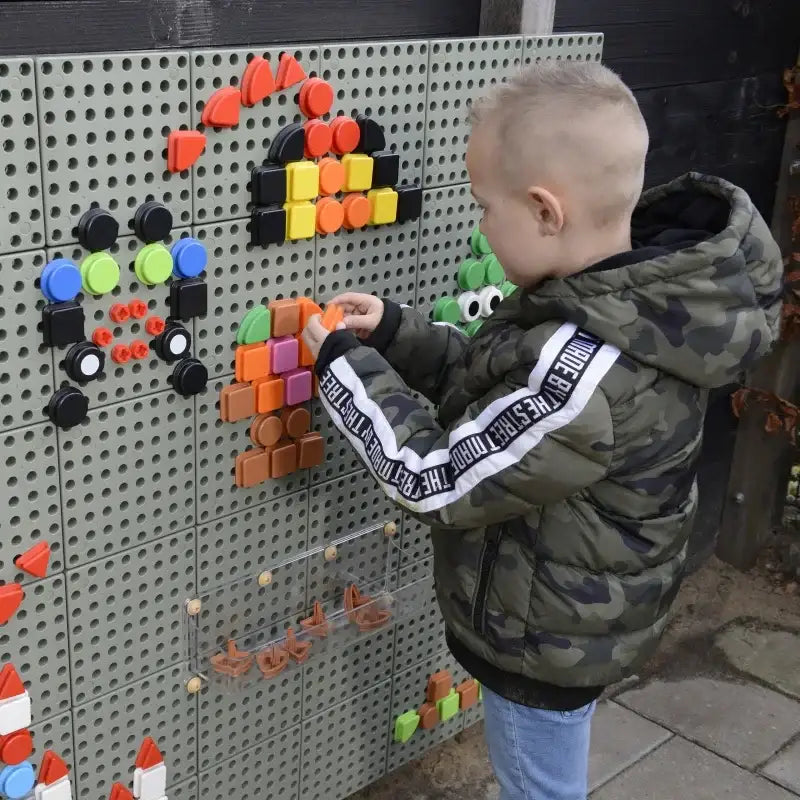 MASTERKIDZ Geometryczne Elementy Tablic 256 szt kreatywna zabawa dla przedszkolaka- zabawki-dla-dziewczynki