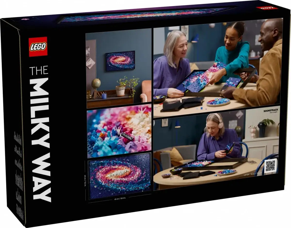 LEGO Droga Mleczna – kosmiczna dekoracja z klocków