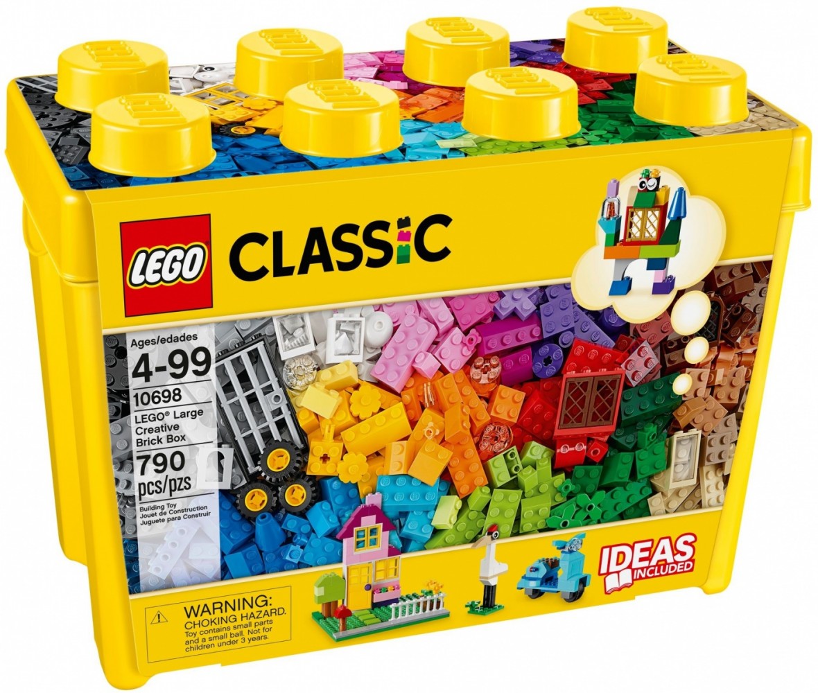 1-Klocki Classic 10698 Kreatywne klocki duże pudełko 1