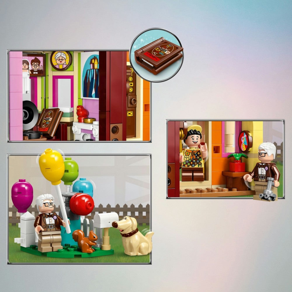 15-Klocki Disney Classic 43217 Dom z bajki Odlot 15