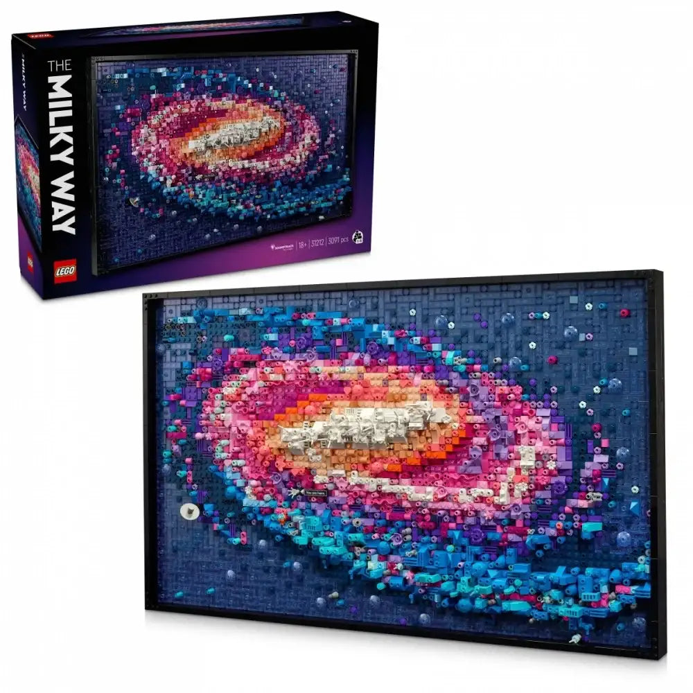 LEGO Art 31212 – obraz przedstawiający Drogę Mleczną
