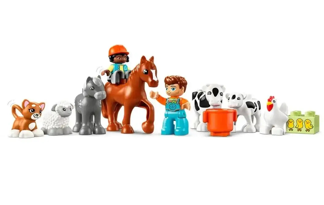 LEGO DUPLO 10416 budowanie farmy - zabawki-dla-dziewczynki