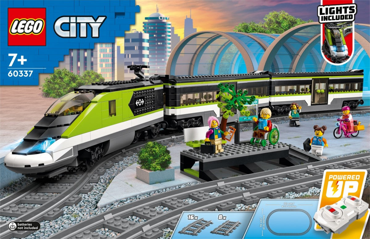 3-Klocki City 60337 Ekspresowy pociąg pasażerski 3