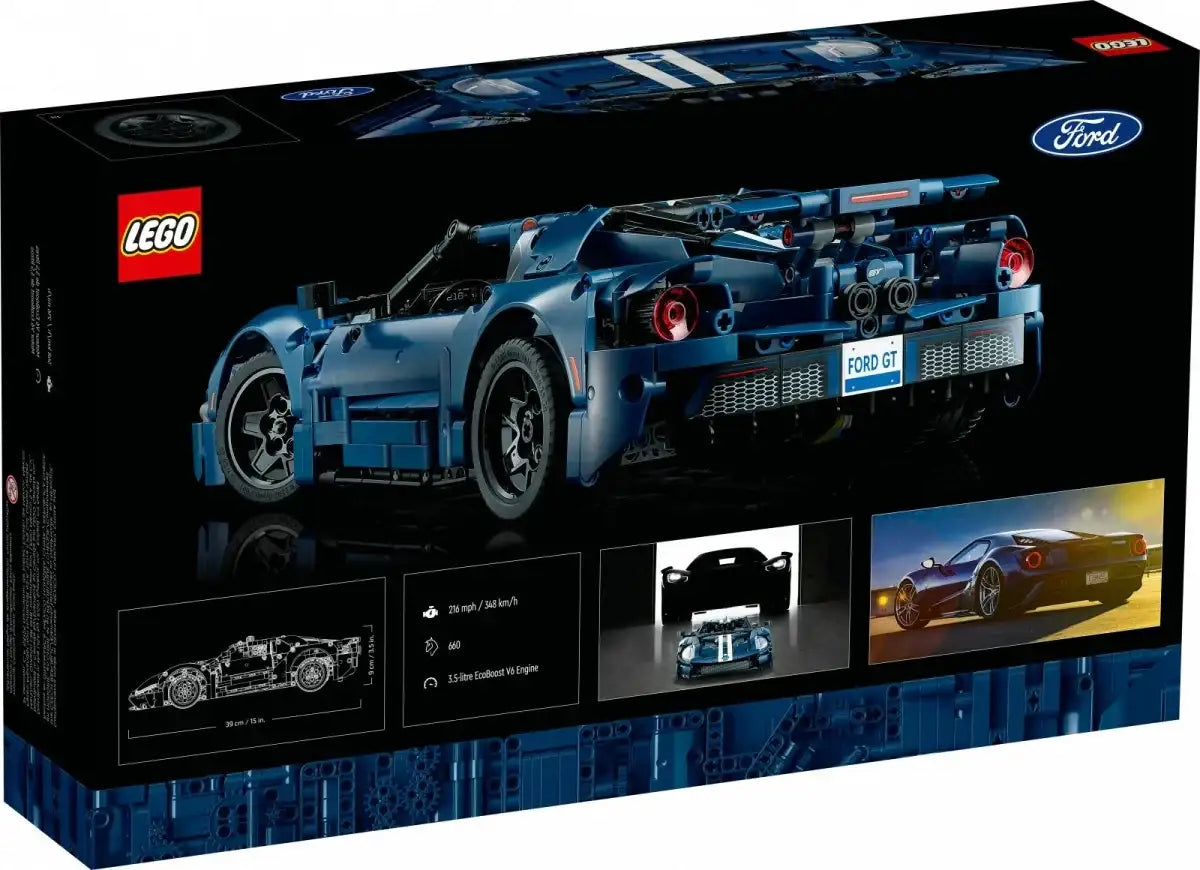 LEGO Technic 42154 Ford GT z silnikiem V6 - zabawki-dla-dziewczynki