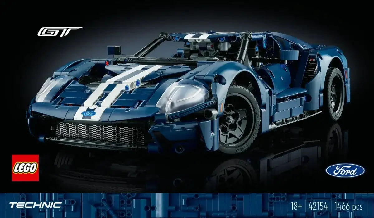 LEGO 42154 Ford GT realistyczny model Technic - zabawki-dla-dziewczynki