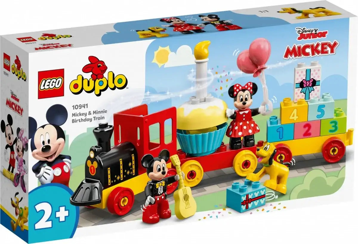 LEGO DUPLO Disney pociąg urodzinowy dla dzieci 2+ - zabawki-dla-dziewczynki