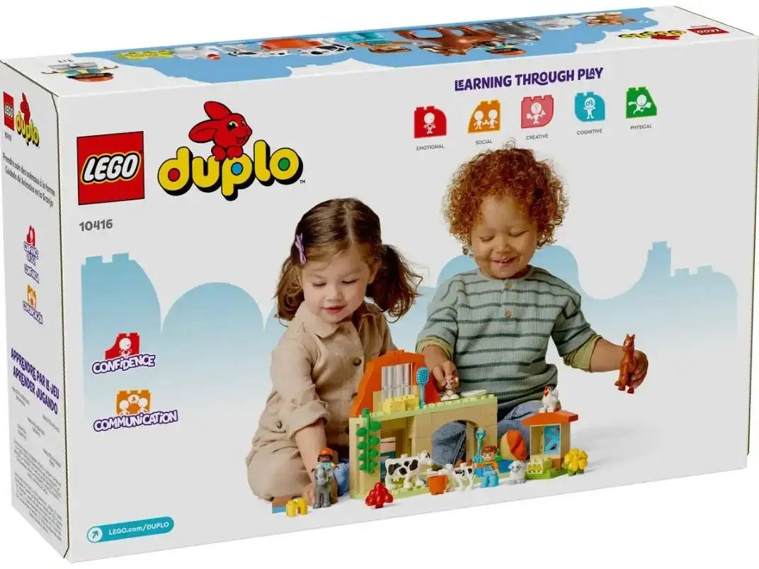 Farma LEGO DUPLO 10416 dla przedszkolaków - zabawki-dla-dziewczynki