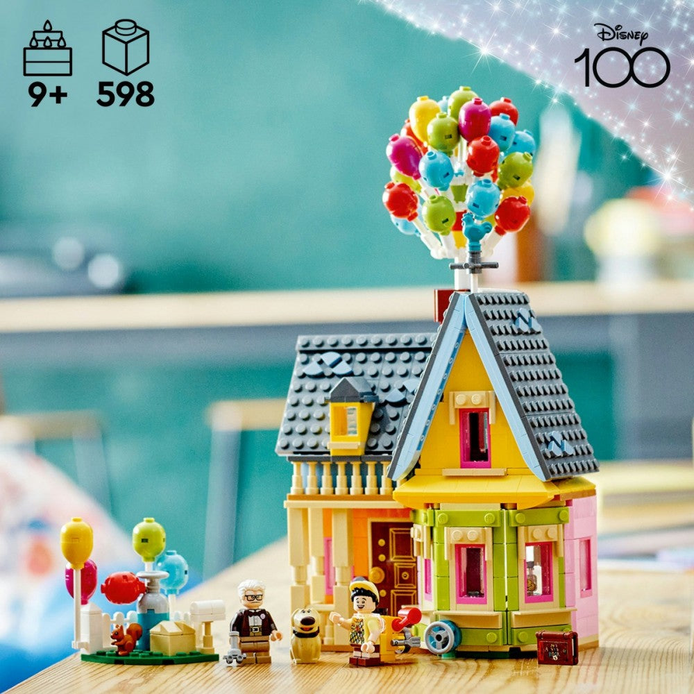 9-Klocki Disney Classic 43217 Dom z bajki Odlot 9