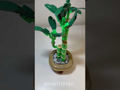 LEGO Lucky Bamboo – zielona roślina z klocków