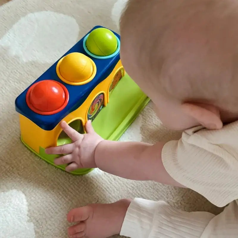 WOOPIE BABY Kolorowa Przebijanka Wbijanka z Młoteczkiem Montessori