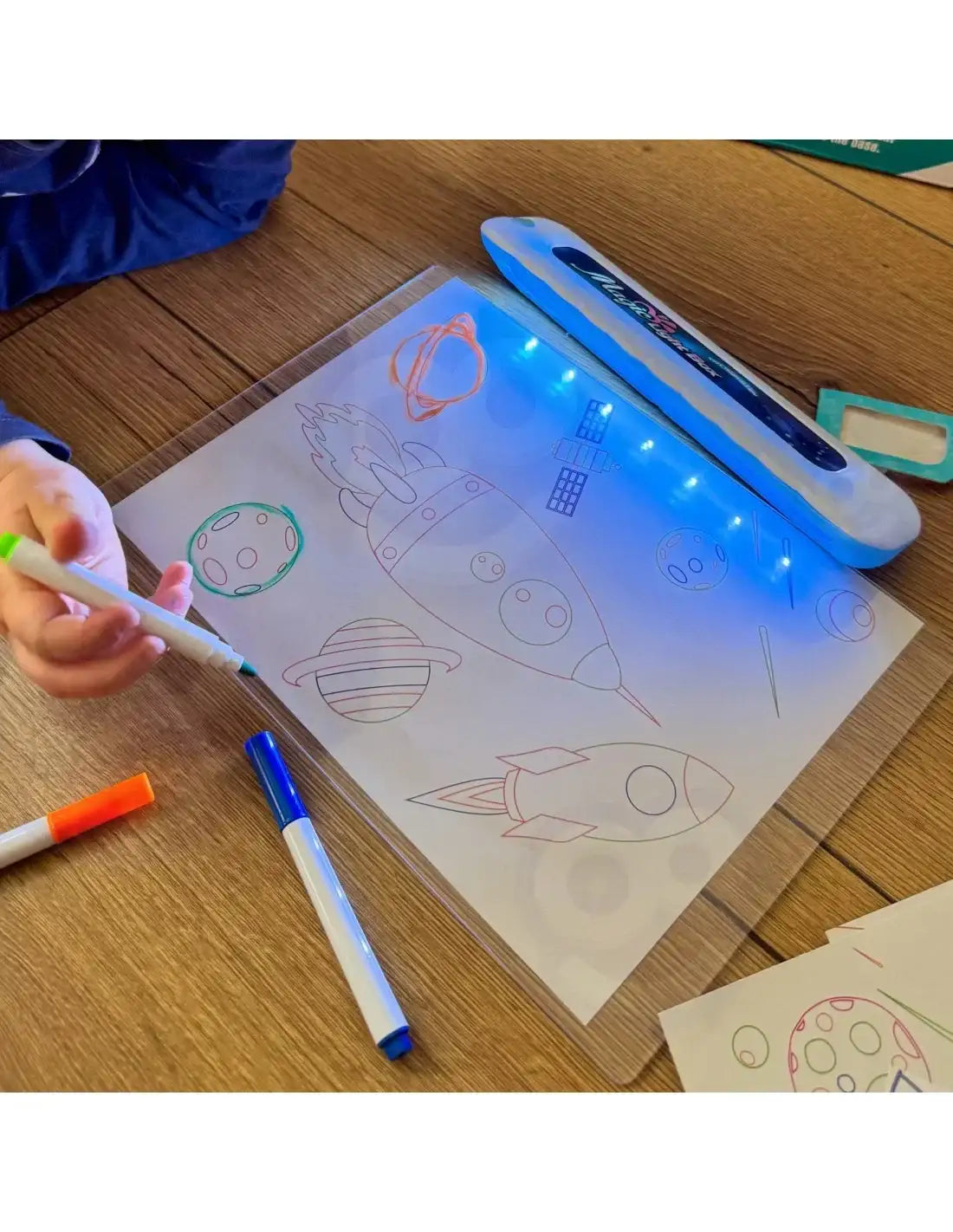 Woopie tablica magnetyczna 3D LED zabawka rozwijająca kreatywność - zabawki-dla-dziewczynki