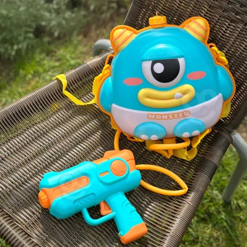Pistolet wodny WOOPIE plecak UFO MONSTER - zabawki-dla-dziewczynki