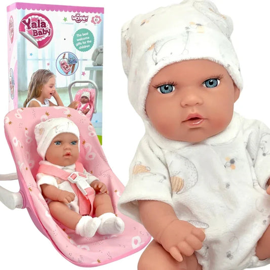 lalka bobas WOOPIE ROYAL z nosidełkiem różowym - zabawki-dla-dziewczynki