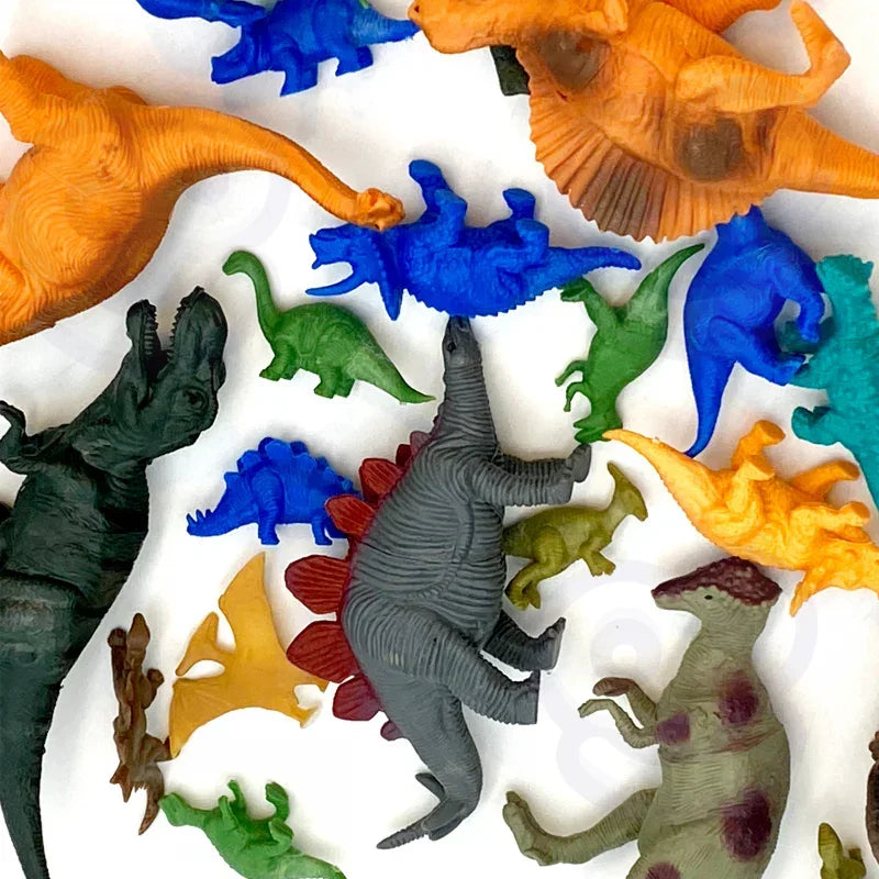 Zestaw WOOPIE figurki Dinozaury 34 elementy rozwój wyobraźni - zabawki-dla-dziewczynki