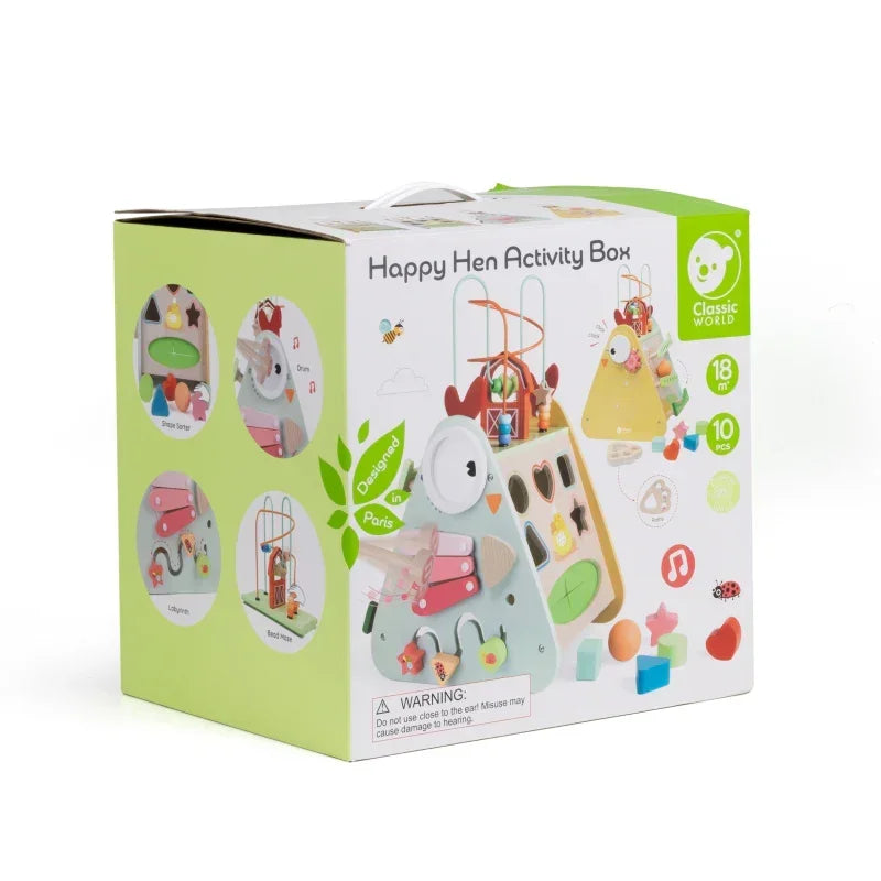 CLASSIC WORLD kostka edukacyjna Montessori XXL - zabawki-dla-dziewczynki