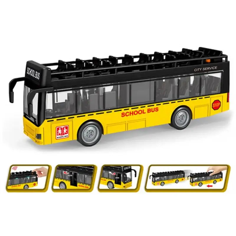 WOOPIE zabawka autobus otwierane drzwi światła - zabawki-dla-dziewczynki