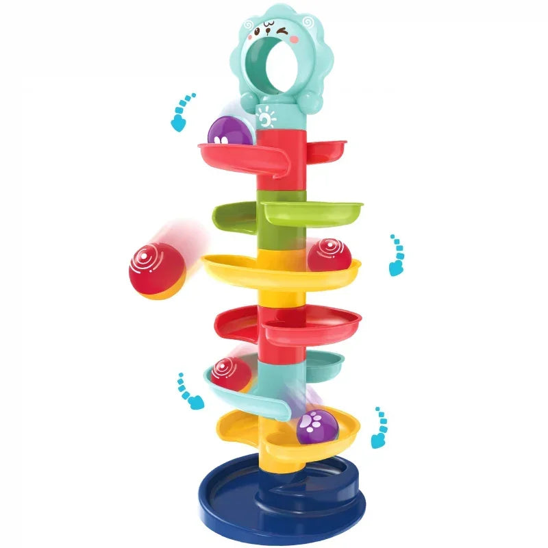 WOOPIE BABY Tor Kulkowy Kulodrom spirala edukacyjna zabawka - zabawki-dla-dziewczynki