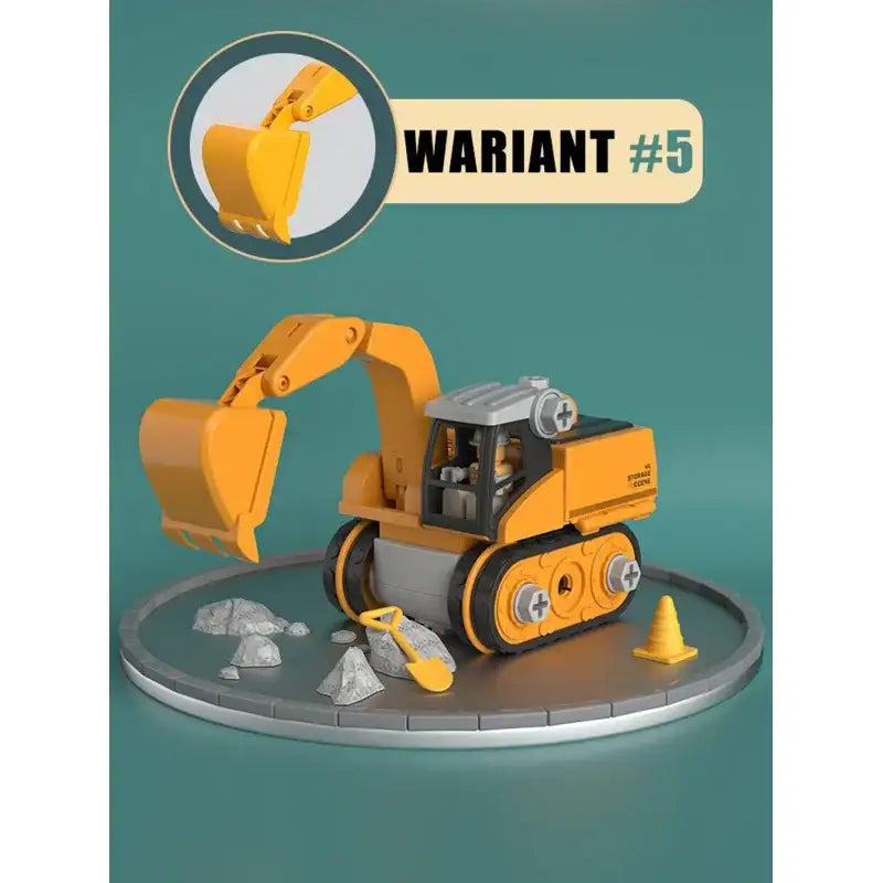 WOOPIE Mega Plac Budowy 5w1 Zestaw XXL do Skręcania DIY - zabawki-dla-dziewczynki