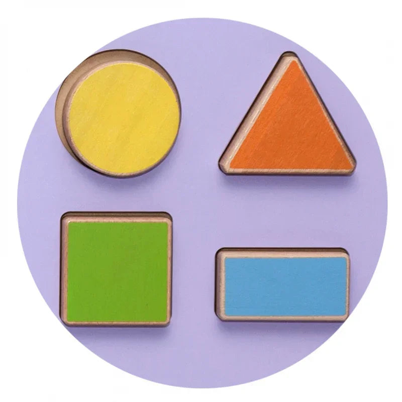 Viga Toys drewniana tablica manipulacyjna Hipopotam Montessori - zabawki-dla-dziewczynki