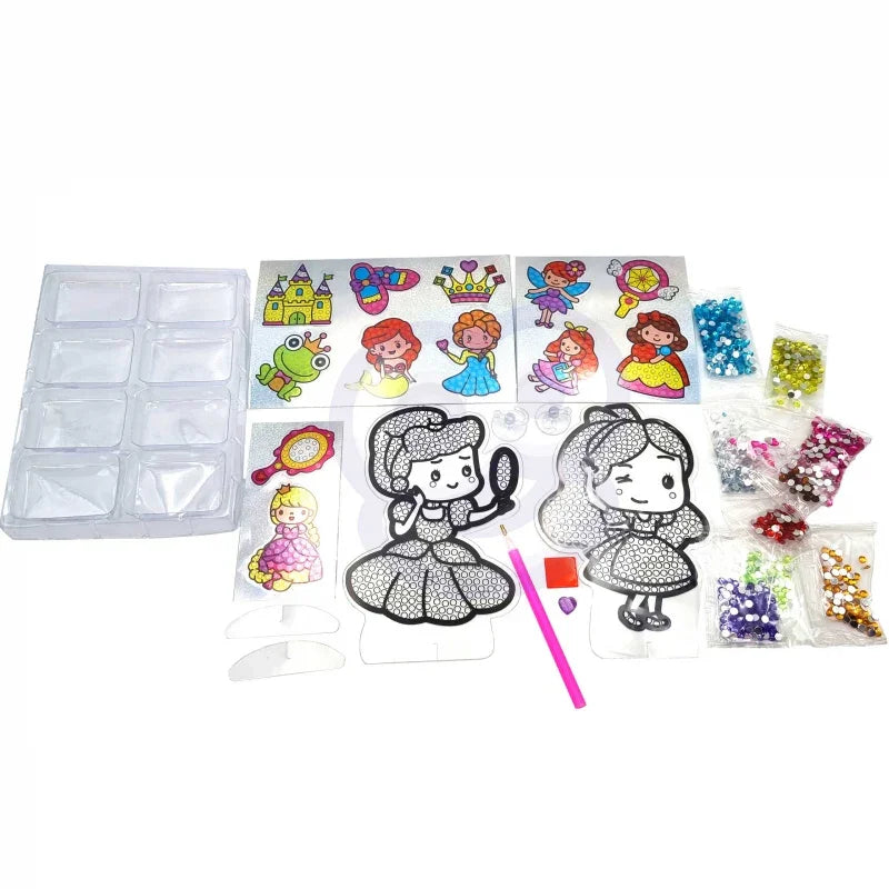 WOOPIE ART&FUN Haft Diamentowy Malowanie Mozaika 5D - zabawki-dla-dziewczynki