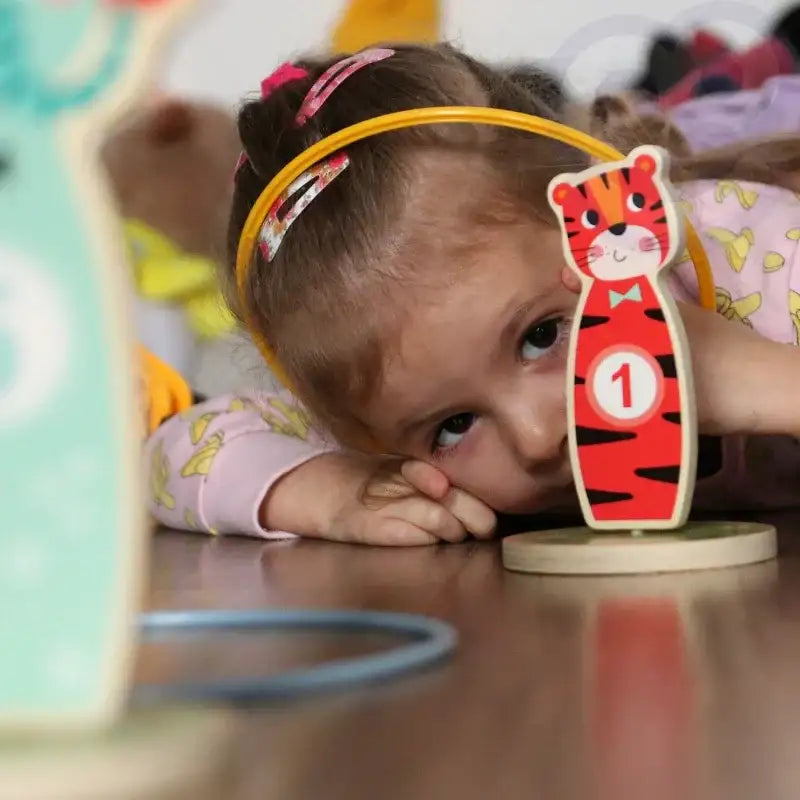 TOOKY TOY gra zręcznościowa drewniana zwierzątka edukacyjna zabawka - zabawki-dla-dziewczynki