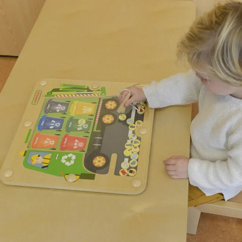 Zabawka edukacyjna MASTERKIDZ, motoryka, koordynacja i recykling - zabawki-dla-dziewczynki
