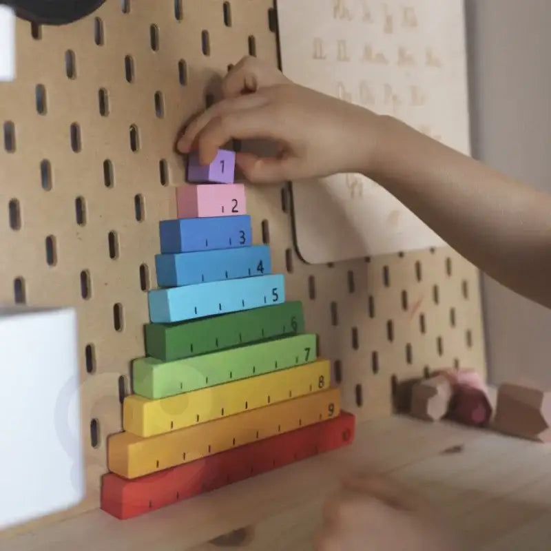 Tooky Toy Edukacyjne Pudełko Montessori Układanka Liczydło Tablica Pogody 6w1 od 3 Lat - zabawki-dla-dziewczynki