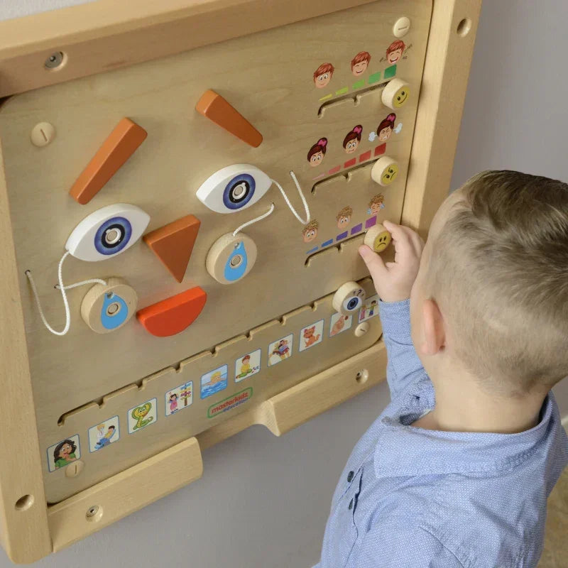 MASTERKIDZ Tablica Edukacyjna, emocje i wyrażanie uczuć w zabawie - zabawki-dla-dziewczynki