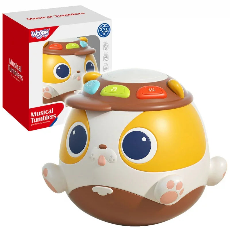 WOOPIE BABY Interaktywna Grająca Kula Piesek Zabawka Muzyczna Edukacyjna - zabawki-dla-dziewczynki