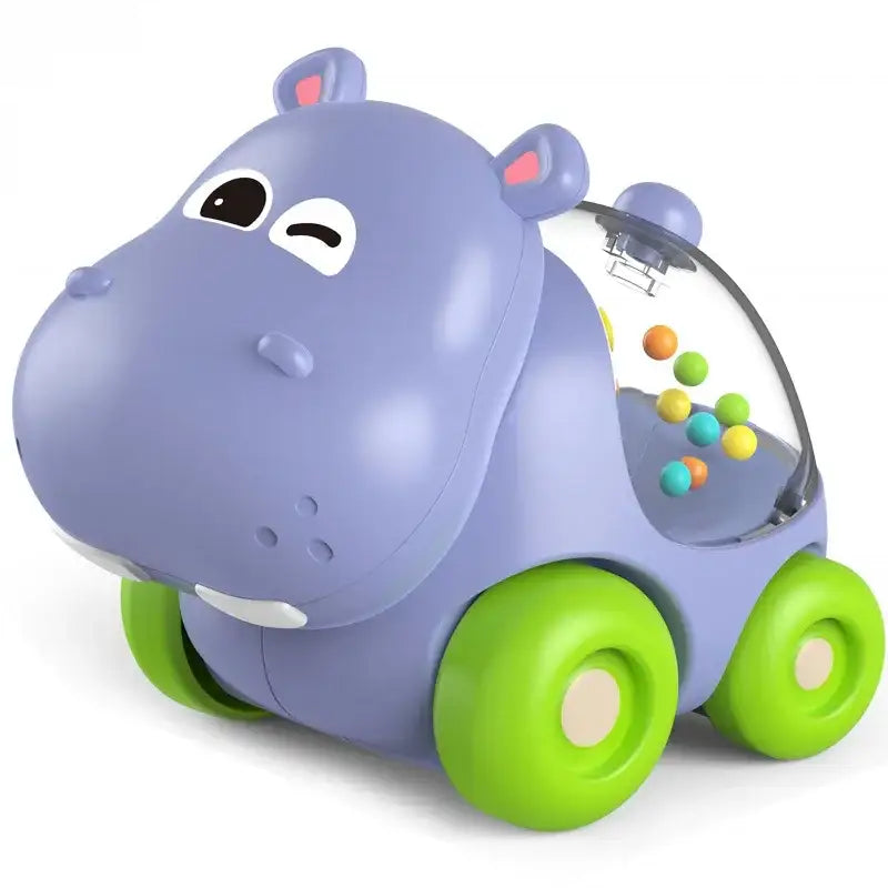 WOOPIE BABY Grzechotka Samochodzik Pojazd Hipopotam - zabawki-dla-dziewczynki