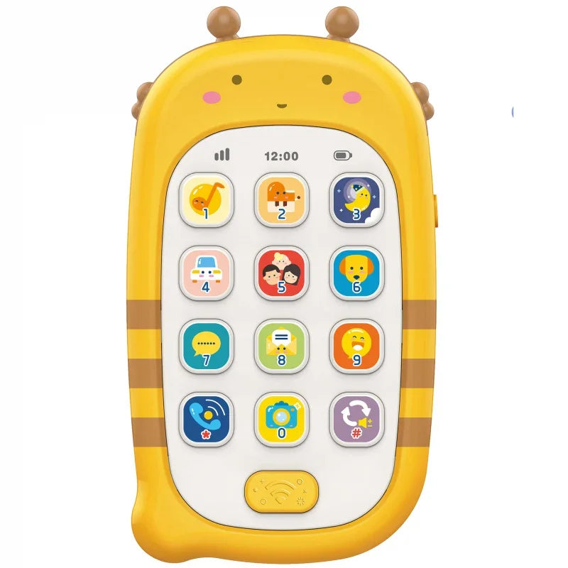 WOOPIE BABY Telefonik Interaktywny Komórka z Dźwiękami - zabawki-dla-dziewczynki