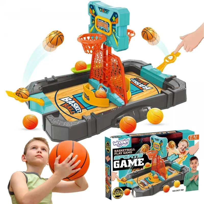 WOOPIE Gra MINI Stół do Koszykówki 4+ - zabawki-dla-dziewczynki