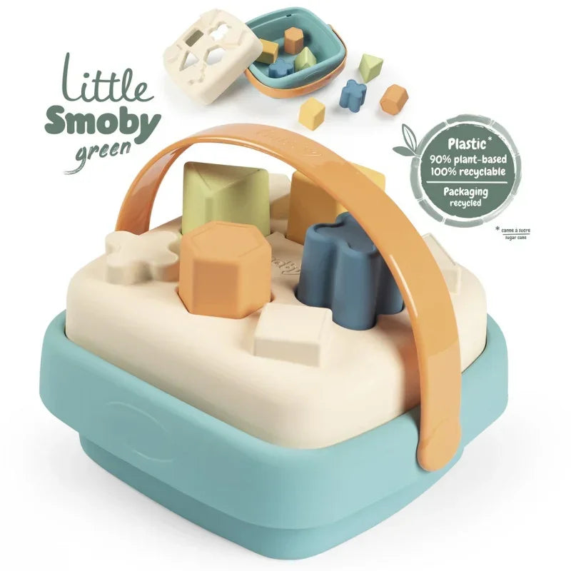 SMOBY Little Green Sorter koszyk kreatywna zabawa edukacyjna- zabawki-dla-dziewczynki