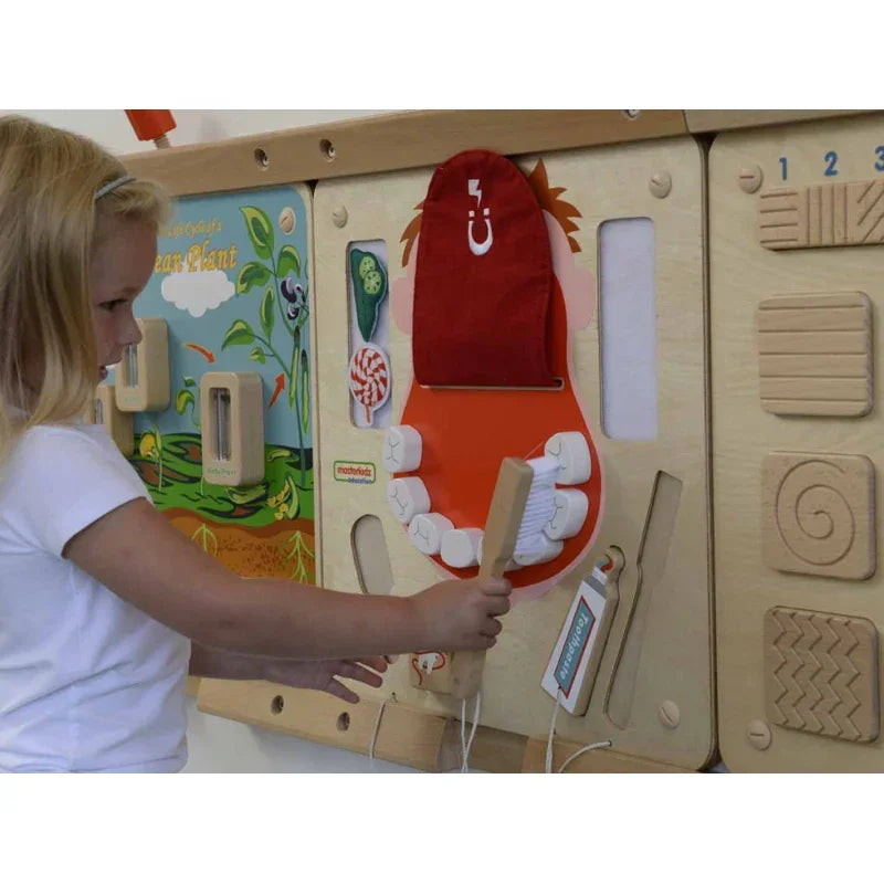 Ścienna tablica edukacyjna MASTERKIDZ higiena jamy ustnej - zabawki-dla-dziewczynki