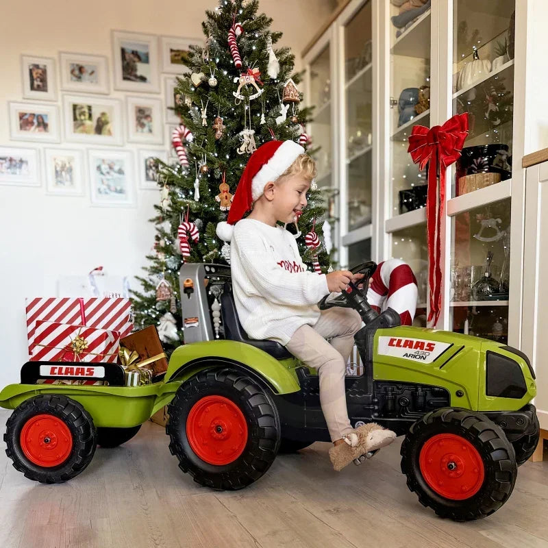 Zabawka FALK Claas traktor dla maluchów rozwijająca zręczność - zabawki-dla-dziewczynki