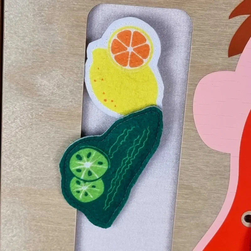 Sensoryczna tablica MASTERKIDZ higiena jamy ustnej dla przedszkolaków  - zabawki-dla-dziewczynki