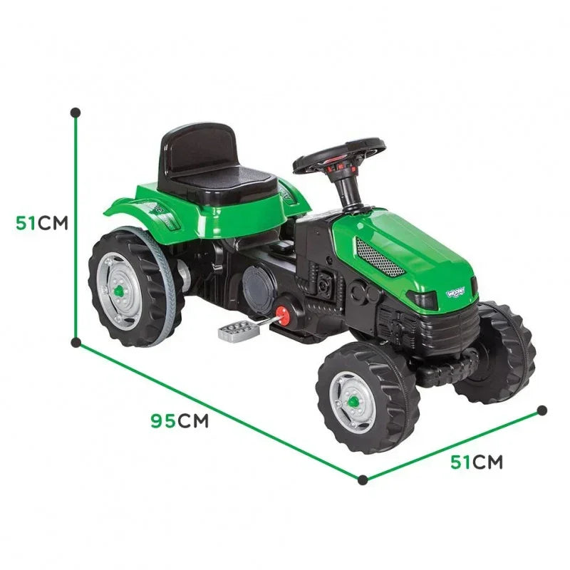 WOOPIE traktor na pedały do ogrodu dla dzieci - zabawki-dla-dziewczynki